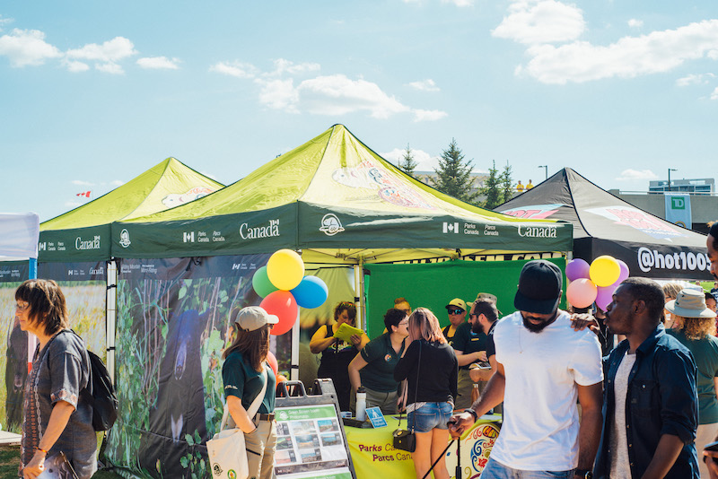 sponsor tent